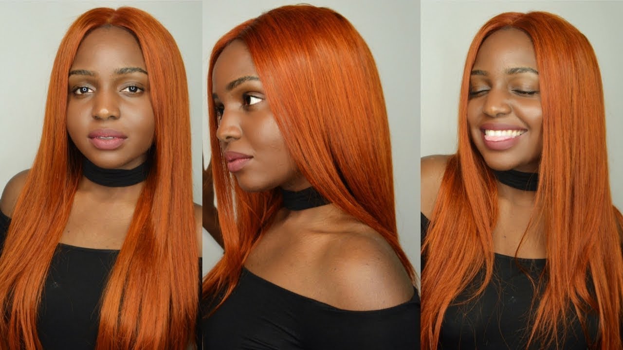 Different Hairstyles of Ginger Orange Hair Wigs to Choose From